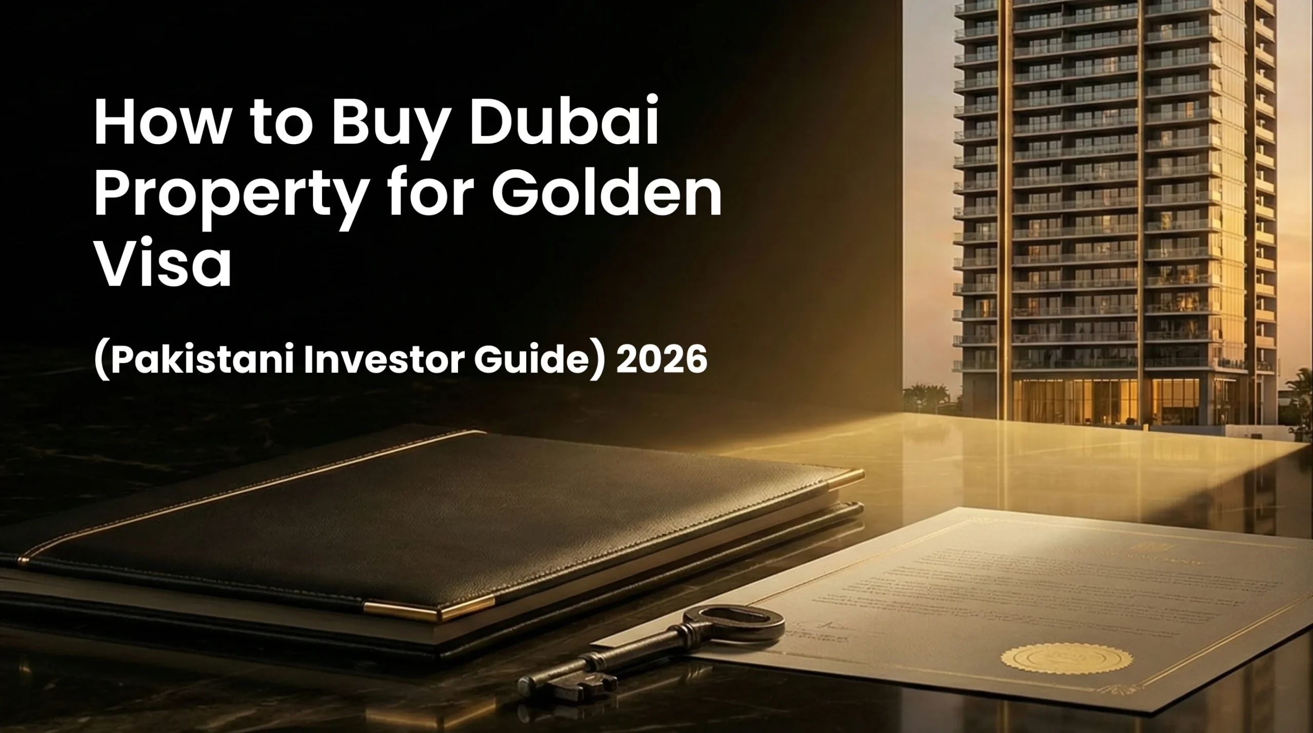 Home 45 How to Buy Dubai Property for Golden Visa (Pakistani Investor Guide) 2026