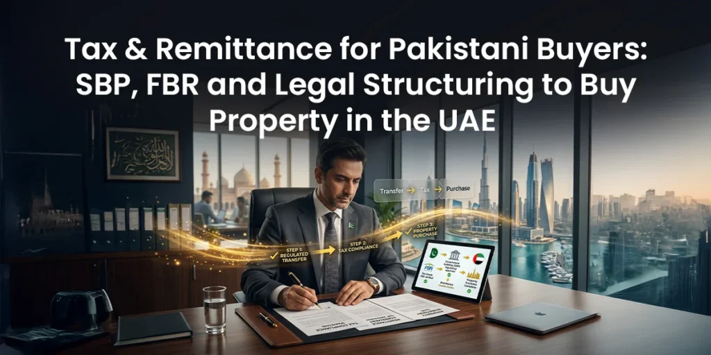 Tax & Remittance for Pakistani Buyers SBP, FBR and Legal Structuring to Buy Property in the UAE