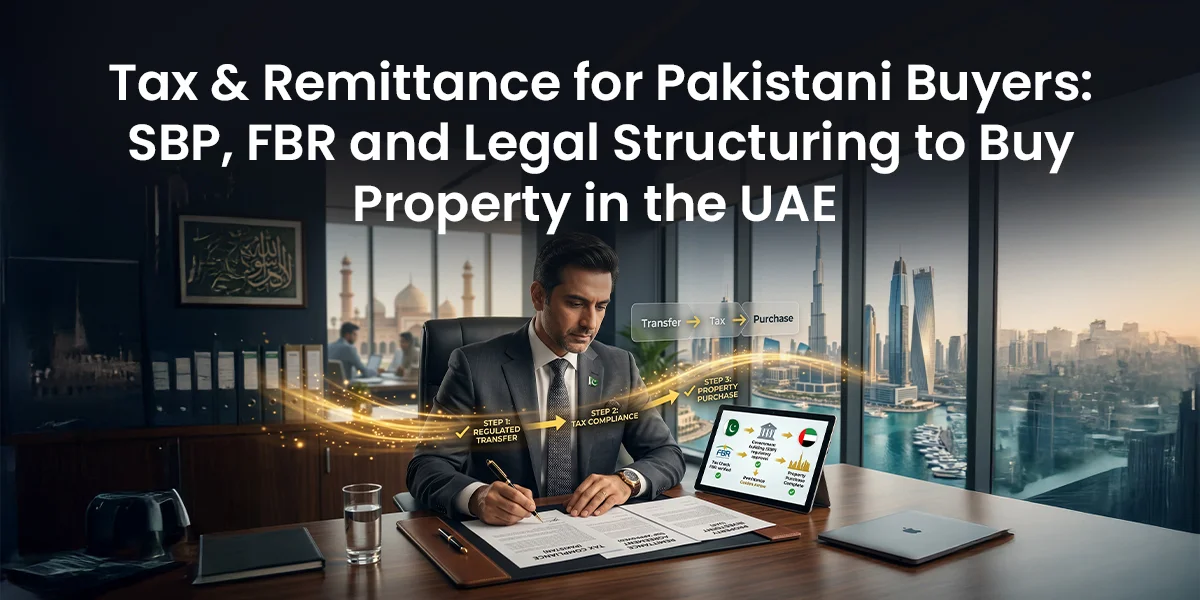 Tax & Remittance for Pakistani Buyers SBP, FBR and Legal Structuring to Buy Property in the UAE