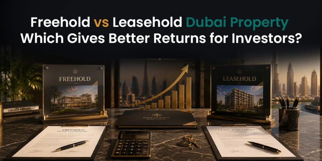 Freehold vs Leasehold Dubai Property Which Gives Better Returns for Investors in 2026 
