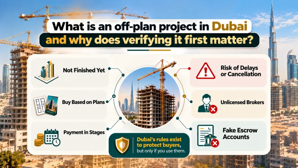 How to Verify a Dubai Off-Plan Project Before Paying: DLD, RERA & Escrow Checks 